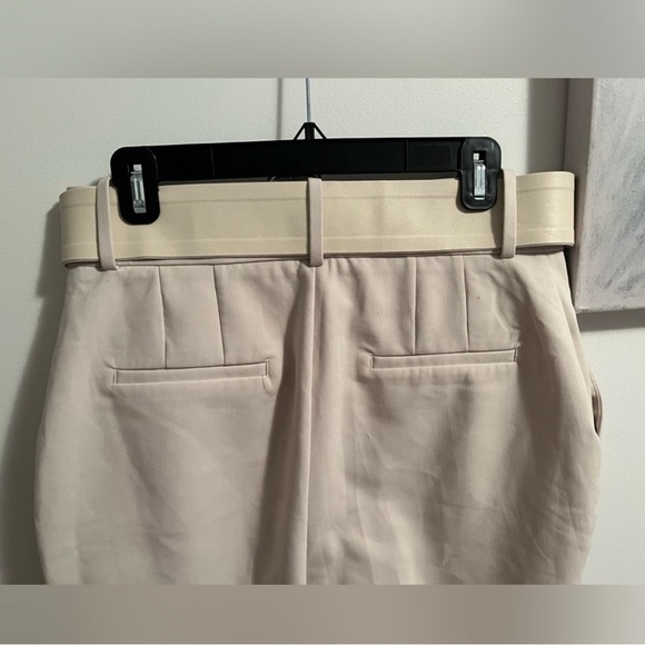 Zara high waisted belted pants- Large NWOT - Picture 7 of 10